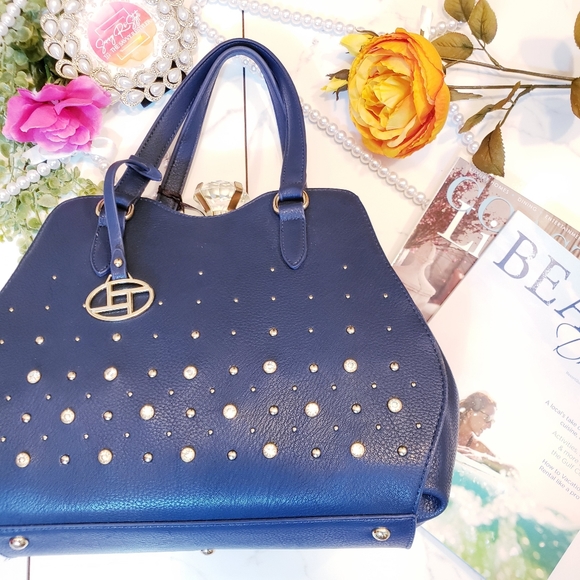 NEW! Vegan Leather Satchel Handbag - Picture 8 of 8